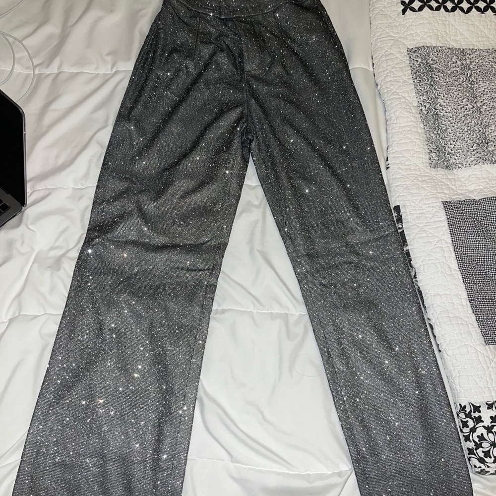 SLA The Label sparkly pants